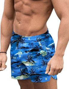 COOFANDY Swim Trunks for Men Quick Dry Swim Short Sqaure Leg Board Shorts Swimsuits Bathing Suit with Pockets XXXL
