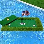 PLBBJHFloating Golf Green for Pool,