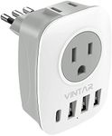 Italy Travel Plug Adapter, VINTAR U