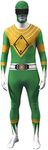 Morphsuits Men's Power Rangers Adult Sized Costume, Green, L UK