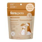 Fera Pets Immune Goat Milk for Dogs & Cats with Colostrum, Organic Turkey Tail Mushroom, & Probiotics - Improves Immune Response - for Picky Eaters - Powder - 60 TSP