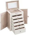 SONGMICS Jewellery Box 6 Tiers, Jew