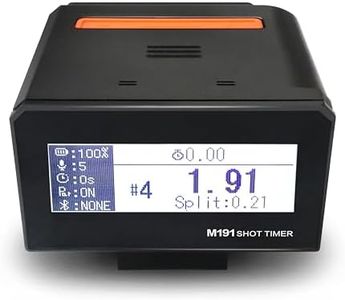Shot Timer for Shooting Competition, Loud Buzzer with Long Battery Life, Par & Delay Modes for USPSA IPSC Practice