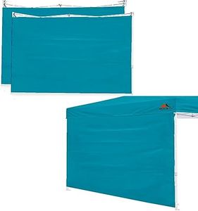 SCOCANOPY SunWall for 12x12 Pop Up Canopy Frame, 3 Pack SideWall Only (Turquoise)