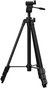 Xincere 55-inch Lightweight Aluminum Laser Level Tripod Stand with Bubble Level, Quick Release Plate with 1/4"-20 Screw Mount for Laser Line Leveling