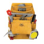 Kuny's API933 AP-i933 Carpenter's Nail & Tool Bag 10 Pocket, Yellow