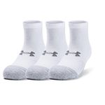 Under Armour Unisex UA Heatgear Locut, Breathable Trainer Socks, Compression Socks