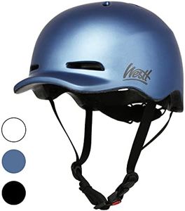 Westt Casco Bicicleta Adulto Urbano Hombre Mujer niño, Casco Patinete electrico Adulto con luz, Transpirable 58-60cm