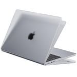 Soonjet Compatible for MacBook Air 13.6 inch Case M3 M2 2024-2022 Release Model A3113 A2681, Sturdy Protective Plastic Hard Shell Case Cover for MacBook Air M2 13 inch Case - Matte Clear