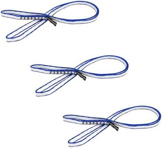 NewDoar Climbing Sling 11mm Dyneema Sling Runners 22KN 4840LB Climbing Utility Cord Rock Climbing,Creating Anchors System,Rappelling Gear,Perfect for Tree Work-Blue/48''(120cm) 3pcs