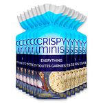 Crispy Minis Everything Large Brown Rice Cakes, Multi-Pack, 168g (Pack of 12)