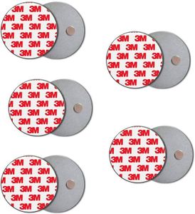 5 Pack -Magnetic Smoke Detector Mount Magnetic Adhesive Pads for Smoke Alarms Ø 40mm - Fast & Safe Mounting - No Drilling Or Screws - Fire Protection - Installation Tool