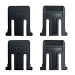 4Pcs Keyboard Support Keyboard Stand Feet Legs Keyboard Stand Replacement Kit for Logitech K200 K260 K270 K275 Keyboard（Black）