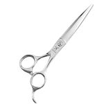 Titan Scissors | Hair Cutting Japanese Style Scissors | Proffesional Barbering Scissors | Sharp Edge | Hand Made Steel 7" inch