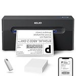 Nelko Bluetooth Thermal Label Printer, Wireless 4x6 Shipping Label Printer for Small Business, Support Android, iPhone and Windows, Widely Used for Amazon, Ebay, Shopify, Etsy, USPS 1 pack