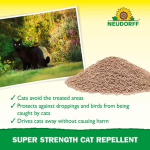 Neudorff Super Strength Cat Repellent – Outdoor Pet Deterrent Spray