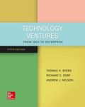 Technology Ventures: From Idea to Enterprise (IRWIN INDUSTRIAL ENGINEERING)