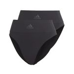 Adidas Women's Seamless Micro Stretch Thong, Black - Black, Medium