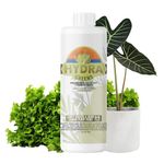 HydraGreens Indoor Plant Food & Vegetable Garden Liquid Fertilizer - NPK 3-1-2 Enriched with Sea Kelp to Stimulate Root & Plant Growth - All Purpose Plant Fertilizer use in Soil & Hydroponics - 8 oz