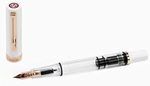 Twsbi Eco White & Rose Gold EF Fountain Pen