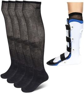 MD FootThera MD Foot Thera Walking Boot Replacement Socks Medical Liner for Orthopedic Brace Shoe Tube Socks Under Air Cam Walkers&Fracture Boot Casts