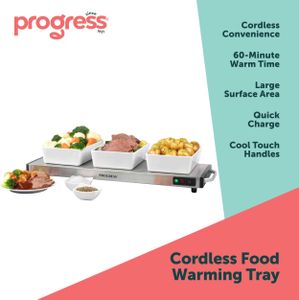 Progress Cordless Hot Plate – Portable Electric Cooking Burner