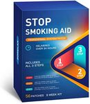 56 Patchs - Stop Smoking Aid Patches Step 1 2 and 3 - Best Product to Quit Smoking - Quit Smoking Aid That Work (step1+2+3)