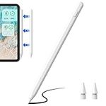 Ipad Pencil with Palm Rejection and Wireless Charging Stylus Pen Compatible with iPad 2018-2023 Apple iPad 6th~9th Gen iPad Pro 12.9/11' iPad Air 3rd-5th iPad Mini 5th/6th