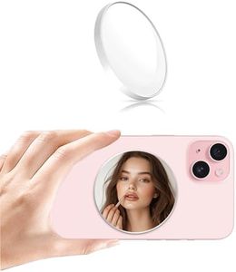 FARWAYVIEW Magnetic Selfie Mirror for Back Camera for Magsafe, iPhone 16 15 14 13 12 Pro Max Plus, Flat Mirror for Vlog & Make Up