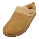 HAFLINGER Unisex Snowbird Mule, Beigemeliert Öko, 6 UK