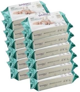 Salviette bagnate Bambo Nature Baby (PACK 12 x 80 UN)