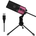 FIFINE Usb Podcast Condenser Microphone Recording On Laptop, No Need Sound Card Interface and Phantom Power-K669