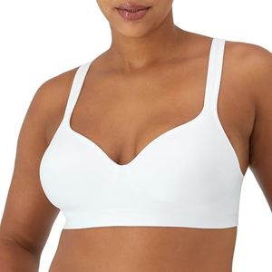 Bali Women's Comfort Revolution Wire Free Bra,White,36B