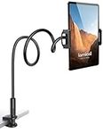 Lamicall Gooseneck Tablet Holder, Flexible Tablet Stand - 36" Lazy Arm 360 Adjustable Holder Clamp Bracket Bed for 2022 iPad Pro 9.7, 10.5, 11, iPad Air mini 2 3 4 5 6, Switch, 4.7-11" Devices -Black