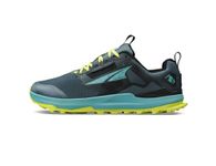 ALTRA Men's Lone Peak 8 AL0A85NC Trail Running, Black/Green, 13