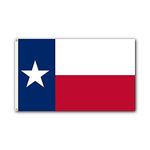 Shoe String King SSK Texas Outdoor Flag - Large 3' x 5', Weather-Resistant Polyester