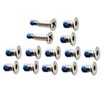 GinTai 12pcs Bottom Cover & 2pcs Nameplate Screws Replacement for Dell XPS 13 9343 9350 9360