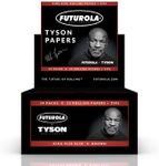 Futurola x Tyson 2.0 Premium Rolling Papers + Tips - King Size Slim Deluxe Brown Paper - 33 Rolling Papers + 33 Tips - Mike Tyson's Signature Collection, Expertly Crafted for Smooth & Even Burn