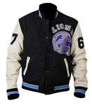 Fashion_First Mens Beverly Hills Cop Baseball Jacket Men - Eddie Murphy Axel Foley Varsity Letterman Jacket Mens