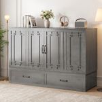 Mjkone 63.4" Width Murphy Bed Cabin