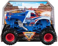 Monster Jam, Official Lucas Stabilizer Monster Truck, Collector Die-Cast Vehicle, 1:24 Scale, Kids’ Toys for Boys and Girls Aged 3 and up