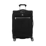 Travelpro Platinum Elite Large Softside Spinner Suitcase 4 Wheels 27x18x11" Expandable and Durable 97 litres Magnetic Swivel Wheels Travel Luggage 10 Years Warranty