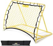 PodiuMax Portable Soccer Trainer, Rebounder Net with Adjustable Angle | Perfect for Team and Solo Training