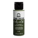 FolkArt 6348 Home Décor Chalk Acrylic Paint, 2 oz, Spanish Moss