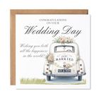 Maise & Rose Wedding Card | Mr & Mrs Wedding Day Card | Congratulations On Your Wedding Day | Bride & Groom | Just Married | Special Couple | P28