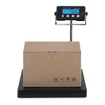 Steinberg Systems SBS-PT-300C Parcel Scale Postal Scales Platform Scales Digital (300 kg / 50 g, Weighing Surface 40 x 40 cm, LCD Display, Automatic Shut-Off)