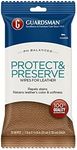 Guardsman Protect & Preserve Leather Protector for Leather Furniture & Car Interiors, Small Leather Goods and Leather Shoe Cleaner, Wipes 20 Count