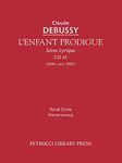 L'Enfant Prodigue, CD 61: Vocal score