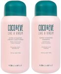 Coco & Eve Like a Virgin Shampoo & Conditioner Bundle Set - Natural, Sulfate free Hair Care with Argan Oil, Coconut and Avocado Oil | For Dry Damaged, Color Treated Hair | Anti Frizz (8.4 fl oz each)