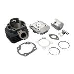 Cylinder Piston Kit Scooter 70cc 2 Stroke 47mm Big Bore Cylinder Gasket Piston Kit Fit for Yamahaha Jog Zuma Vino YW50 BWS 50 Engine Rebuild